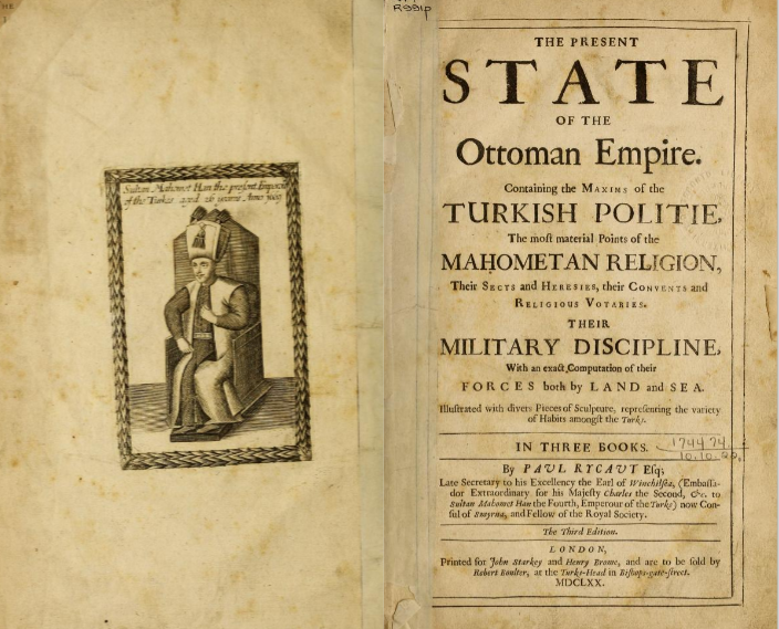 Paul Rycaut The Present State of the Ottoman Empire