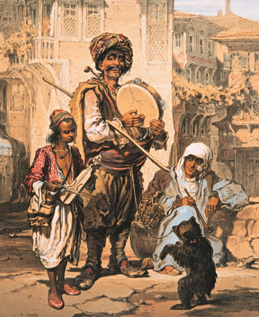 Ayı oynatan İstanbul Çingeneleri