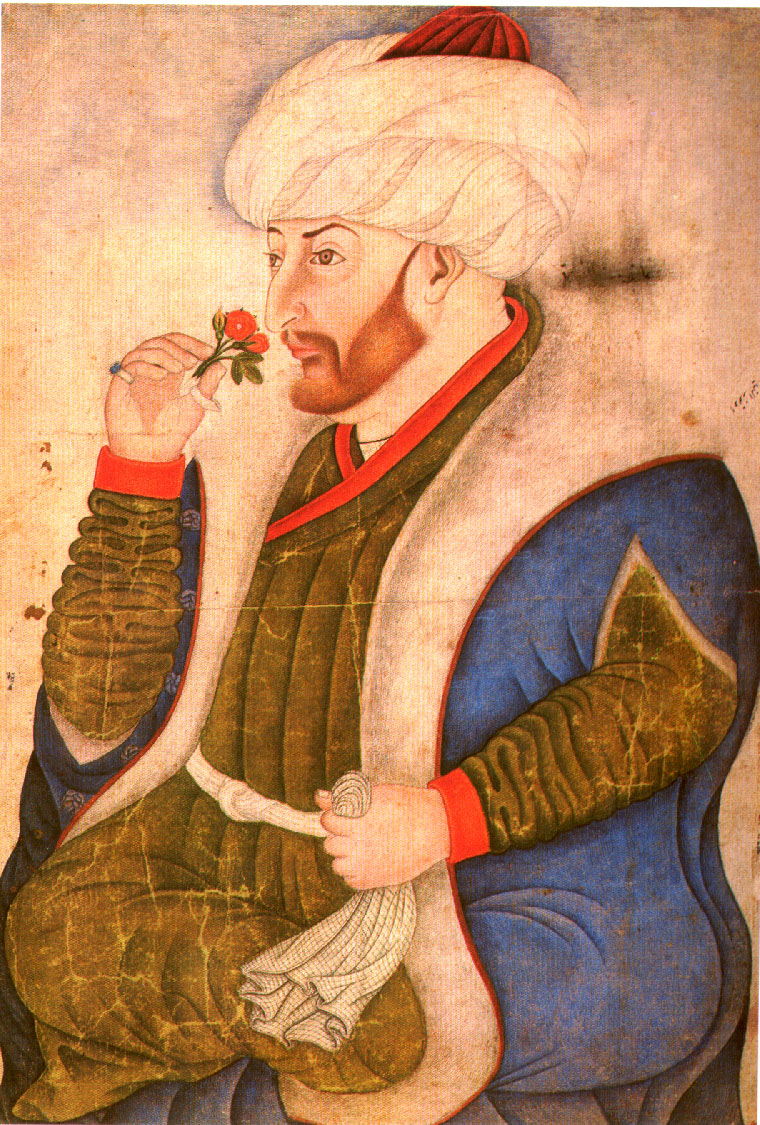 Fatih Sultan Mehmet gul kokluyor