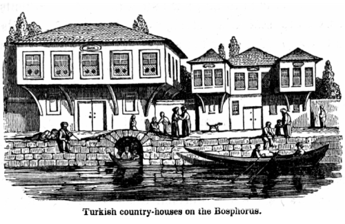 Boğaz'daki Türk kır evleri