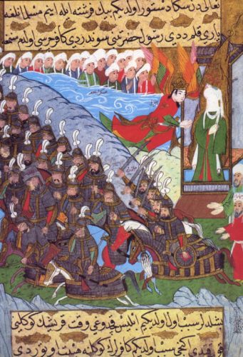 Cebrail (a.s.) ve diğer melekler Bedir Savaşı sırasında Müslümanları desteklediler.