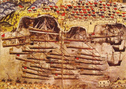 Barbaros Hayreddin Paşa - Fransa, Toulon limanında. 