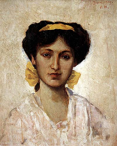 Sarı Kurdeleli Kız