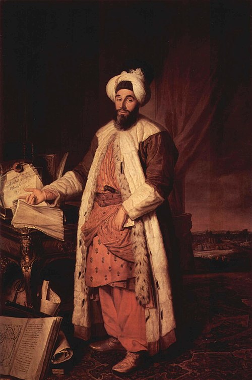 Mehmed Said Efendi in Paris 1742
